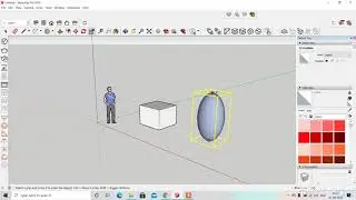 SKETCHUP TUTORIAL | How To use SCALE TOOL |for BEGINNERS