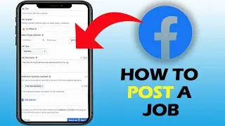 How to Post a Job in Facebook 2023 (STEP BY STEP)