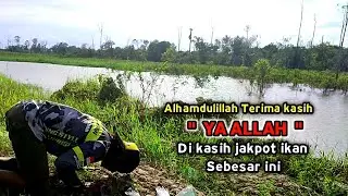 ASLI GEMETARAN KAKI KU !! SEUMUR HIDUP DAPAT IKAN SEBESAR INI