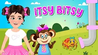 Itsy Bitsy Spider | Kids Songs & Nursery Rhymes | @nessasplayhouse