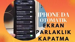 #iphone otomatik ekran parlaklığı nasıl kapatılır 2023 😉😉😉😉