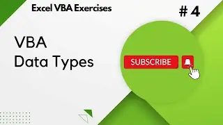 2.4 - VBA Data Types