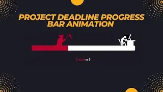 HTML, CSS & JavaScript Tutorial | Design Project Deadline Progress Bar Animation