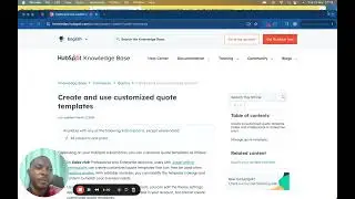 Mastering HubSpot: Customized Quote Template