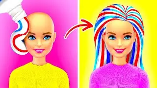 AMAZING DOLL MAKEOVER ✨ Cutest DIY Ideas For Dolls