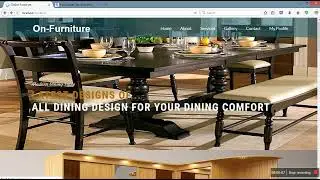 Student Final Year Project in PHP, MySQL, and HTML - Online Furniture System