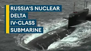 Russias strategic nuclear missile submarine designed for naval base strikes