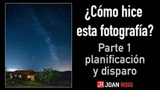 Fotografía de arquitectura con la Vía Láctea.