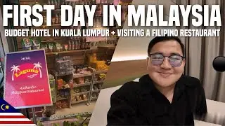 MALAYSIA VLOG • Budget Hotel in Kuala Lumpur + Visiting a Filipino Restaurant | Ivan de Guzman
