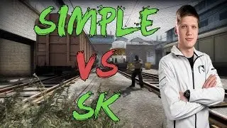 CSGO: POV Na'Vi simple vs SK Gaming (29/20) train @ ELEAGUE Season 2