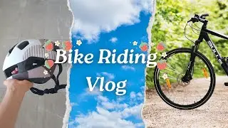 Bike Riding Mini Vlog🚲☁️🎧💌🌼