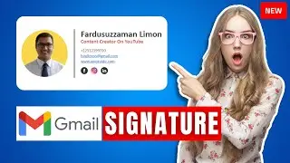How To Create A Professional Email Signature in Gmail 2024 - Step By Step Guide