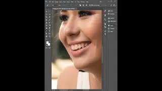 Whiten your teeth #photoshop