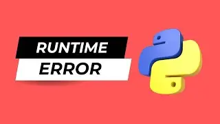 how to handle runtime  error in python ?