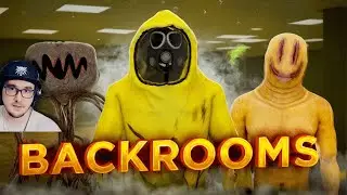 История интернет Хоррора ► Backrooms ( Бекрумс Solek Солек ) | Реакция