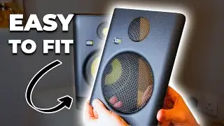 How to install the grilles on a KRK Rokit G4 or G5