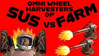 Crossout   Omni Wheel Harvesters are OP After Update!!!