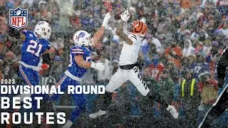 AWESOME 1-on-1 MATCHUPS, WR & DB PLAY FROM DIVISIONAL ROUND!