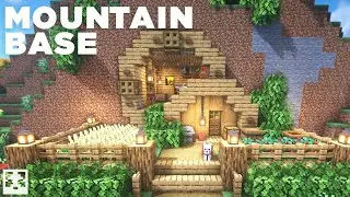 Minecraft | Mountain Base Tutorial [Starter Base]