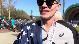 Clayton Young explains his unique hat strategy at 2024 Olympic Marathon Trials