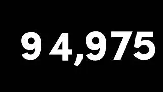 numbers 0 to 1 million with sounds