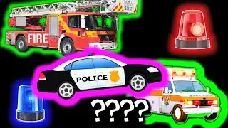 🚨 31 Police, Fire Truck & Ambulance, "SIREN" Sound Variations in 150 Seconds 🚨