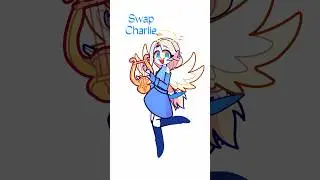 Making Swap Charlie(not original Charlie is sinner in original) from hazbin hotel in gacha life 2 :D