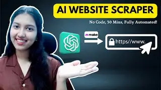 How to Scrape Websites Using OpenAI and make.com (No Code!)