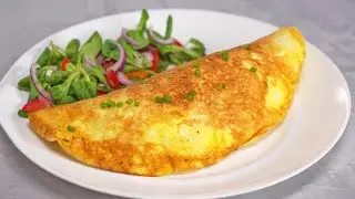 Воздушный, нежный, пышный и очень вкусный! ОМЛЕТ-СУФЛЕ на сковороде за 10 мин. Рецепт Всегда Вкусно!