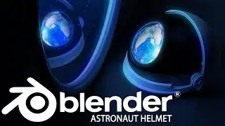 Modeling astronaut helmet in blender