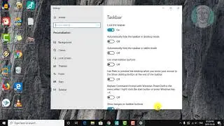 How To Enable or Disable Use Small Taskbar Buttons in Windows 10