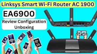 Linksys EA6900 || AC1900 Smart WIFI Dual Band Router || online streaming and gaming WIFI router