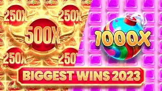 MY BIGGEST SLOT WINS of 2023!!! - HUGE MAX WINS... (INSANE)