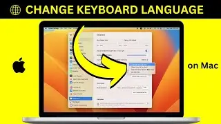 How to Change Keyboard Language in Mac? | Change Language in MacBook Keyboard