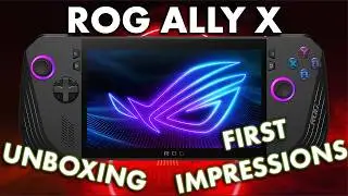 ROG Ally X Unboxing and First Impressions