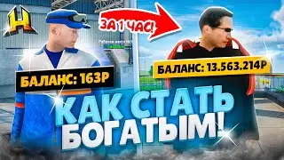 КАК ЛЕГКО СТАТЬ БОГАТЫМ ЗА 1 ЧАС на HASSLE ONLINE / ХАССЛ ОНЛАЙН / RADMIR RP CRMP