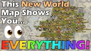 This New World Map Shows You EVERYTHING!