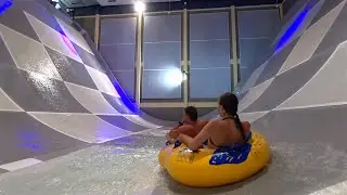 U Wave Water Slide 💦 at Aqualand Moravia 🇨🇿