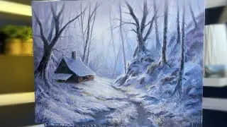 Winter Forest | Paint with Kevin ®