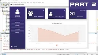 JavaFX Part (2/3) - Gym Management System in JavaFX with Source Code and Database