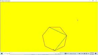 Creating Shapes using Python Turtle