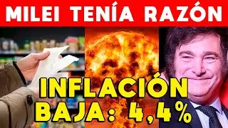 BAJA INFLACIÓN A 4,4% EN CIUDAD DE BUENOS AIRES SEGÚN DATOS OFICIALES: MILEI TENÍA RAZÓN Y CUMPLE