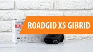 Распаковка видеорегистратора ROADGID X5 GIBRID / Unboxing ROADGID X5 GIBRID