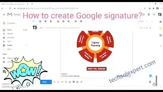 how to create google signature || kaise google signature create kare || how to use google signature