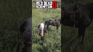 RDR1 (2010) vs RDR2 (2018) Comparison of Details And Physics (part 2) 
