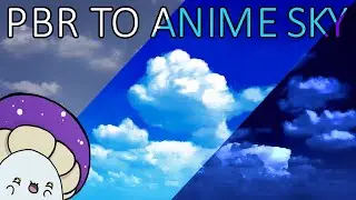 Turning Photo Realistic HDRIs Into Anime Style Skies in Blender [Painterly] - Comfee Tutorial