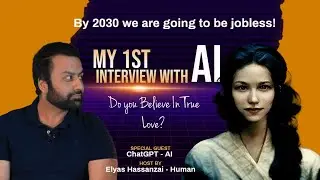 My first ever interviews with AI, what AI want to gain? Will AI take over human jobs? | ChatGPT