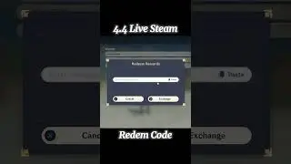 Genshin Impact 4.4 Live Stream Redem Codes!! 🤩 