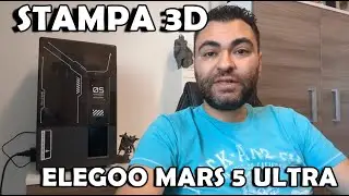 STAMPANTE 3D ELEGOO MARS 5 ULTRA: come stampare oggetti con la Resina - Action Figure e Miniature