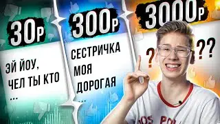 Заказал Текст Для Песни за 30, 300 и 3 000 Рублей! То, что мне прислали за 3 тысячи...